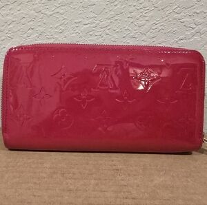 Louis-vuitton Hot Pink Vernis Wallet